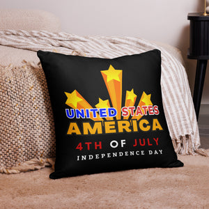 PAW INDEPENDENCE DAY Basic Pillow