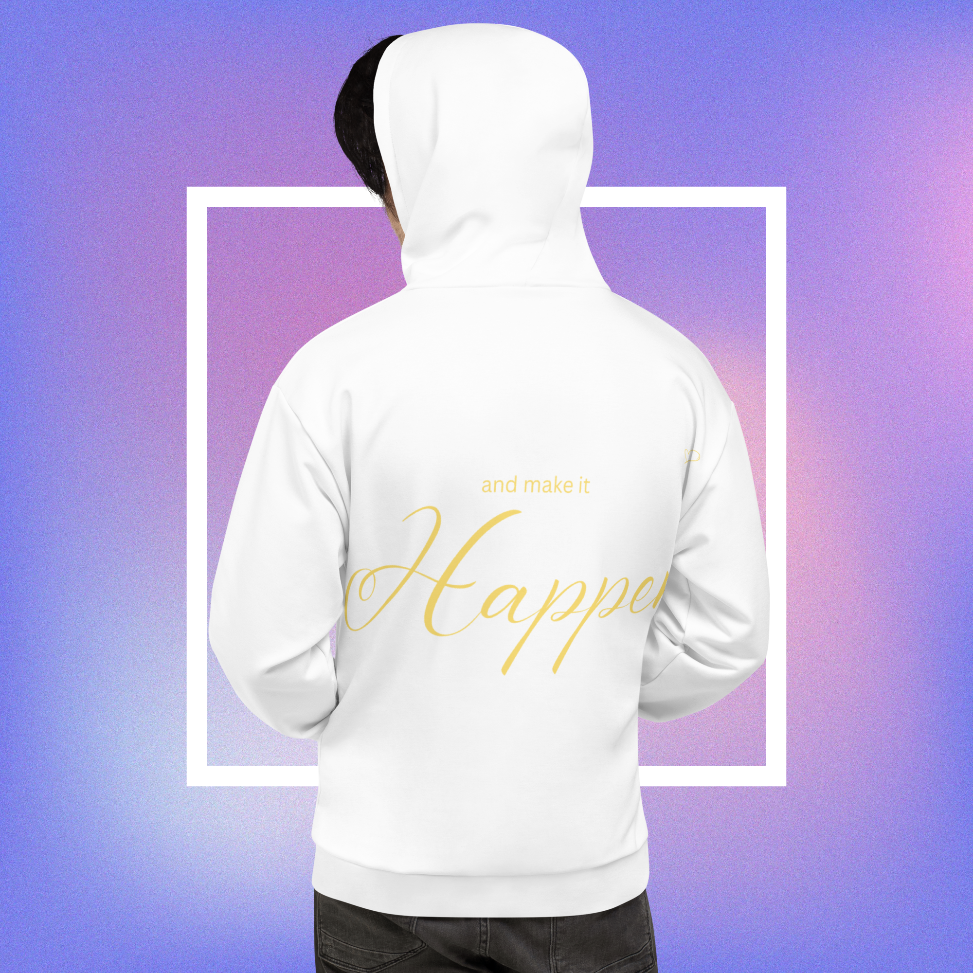 Dare to Dream and Make It Happe Unisex Hoodie
