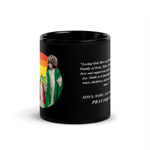 Sagrada Familia Black Glossy Mug