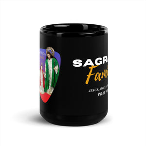 Sagrada Familia Black Glossy Mug