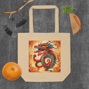 Dragon health and wealth Eco Tote Bag