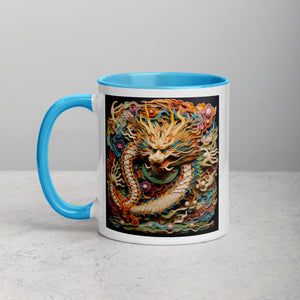 Dragon Animal Zodiac Mug with Color Inside
