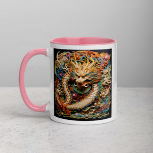 Dragon Animal Zodiac Mug with Color Inside