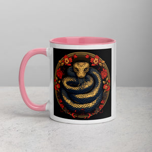 Snake Animal Zodiac Mug with Color Inside