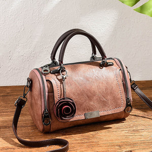 Old Rose Simple Fashion Handbag