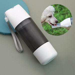 Portable Dog Water Dispenser and Dog Feeder