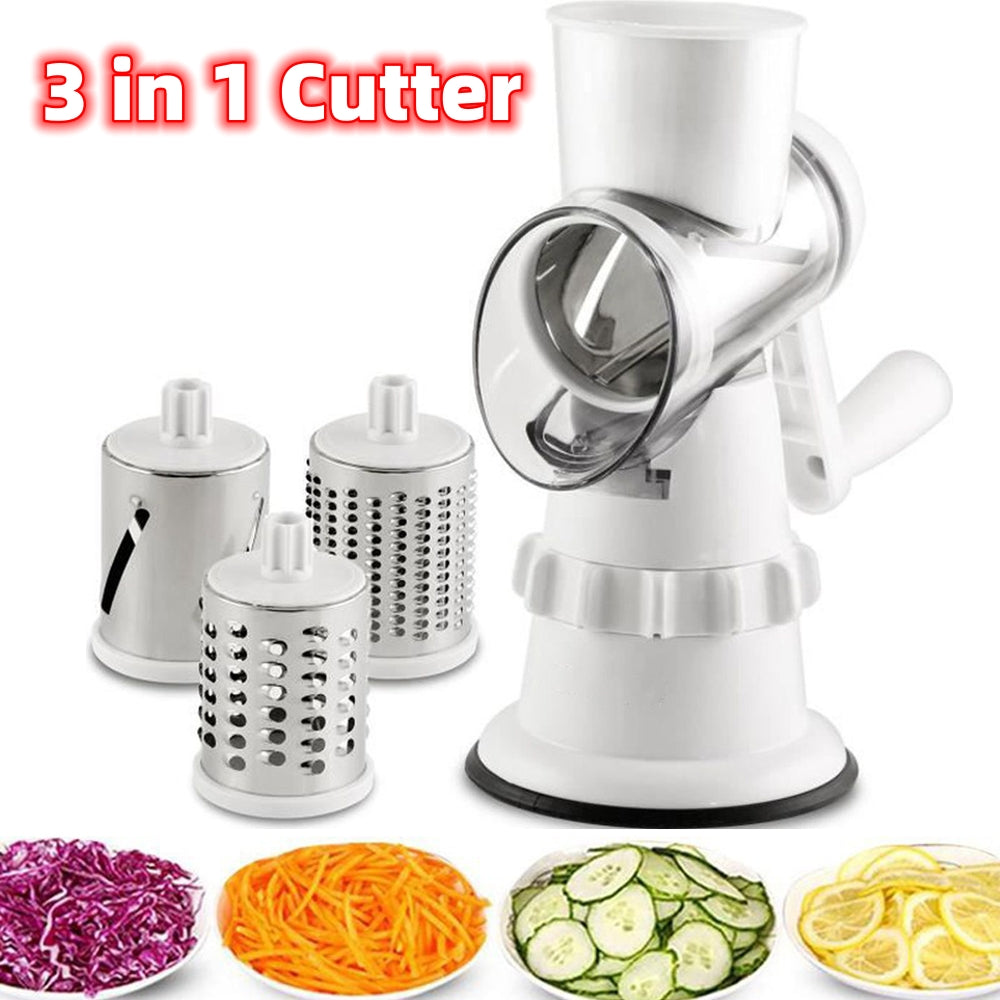 3 In 1 Vegetable Slicer Kitchen Accessories and Gadgets
