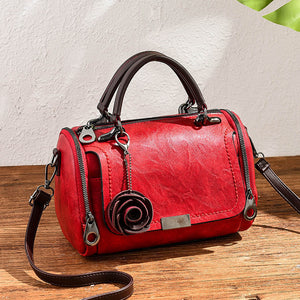 Old Rose Simple Fashion Handbag