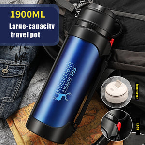 Car Portable Large Insulated Water Bottle