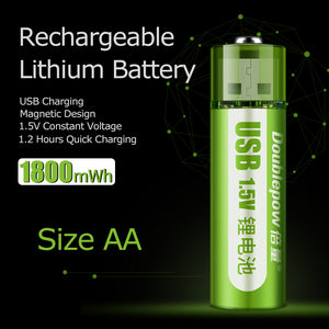 USB Rechargeable Battery Lithium Battery