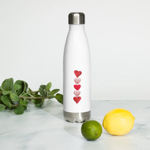 Love On The Go Stainless Steel Water Bottle