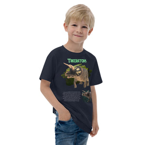 Triceratops Youth jersey t-shirt